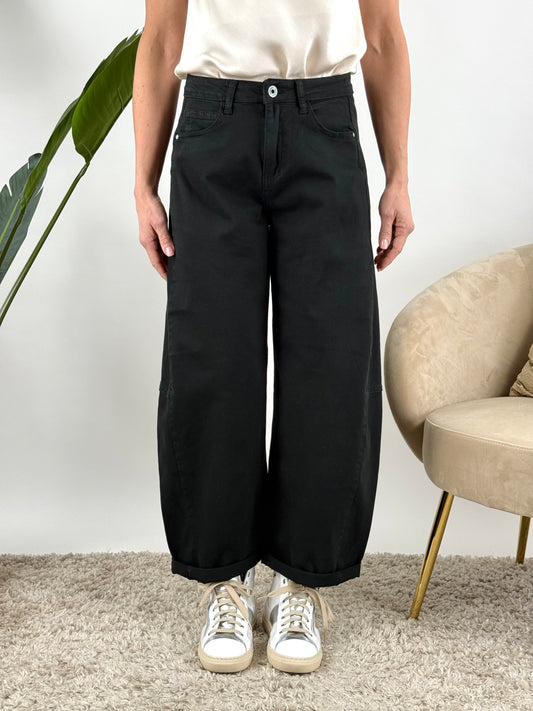 DEVA - JEANS BARREL COLORATO