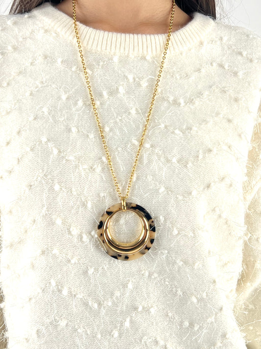 DEVA COUTURE PARIS - COLLANA LUNGA ANELLI