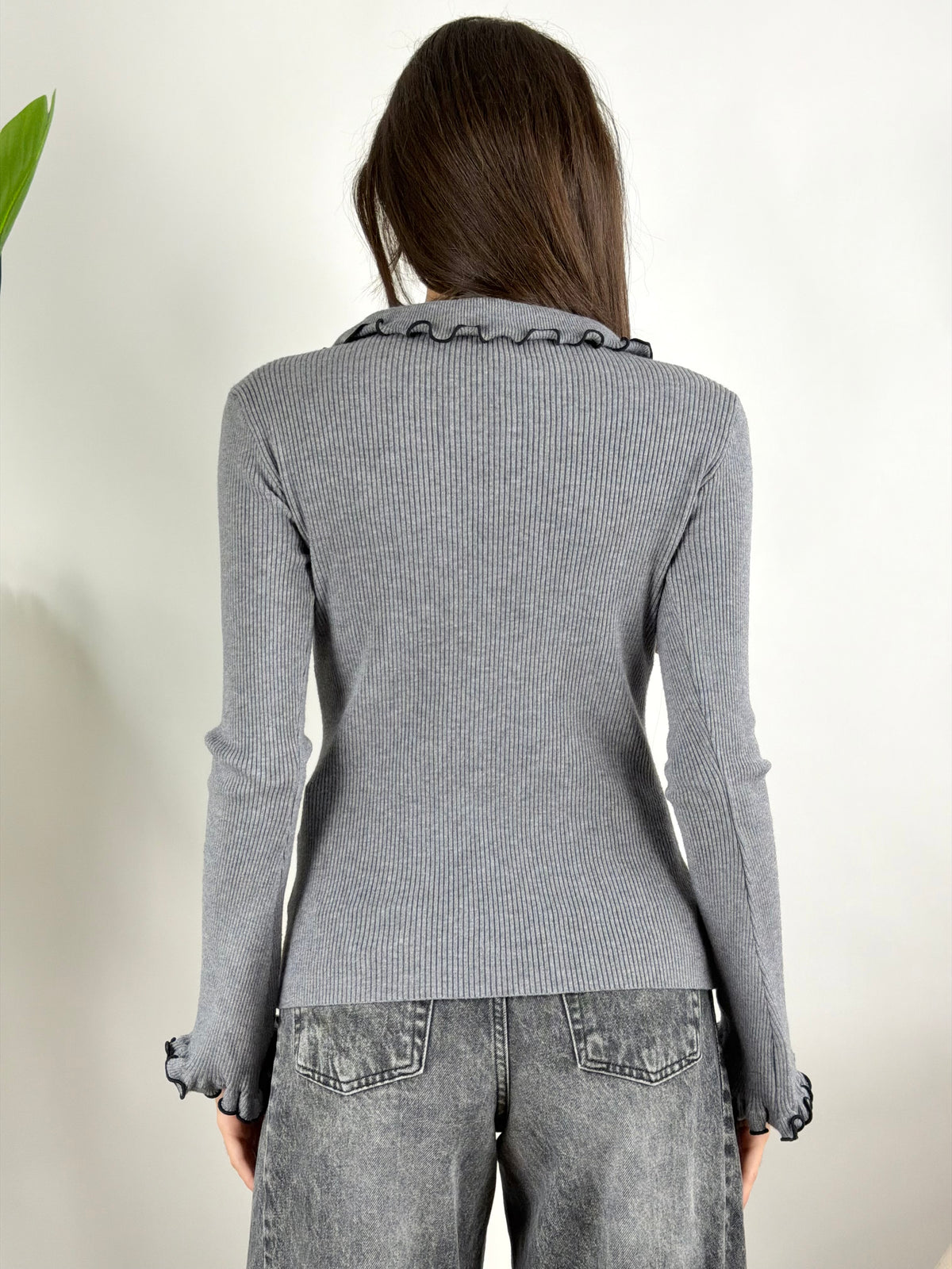 HAVEONE - MAGLIA SCOLLO V ROUCHES