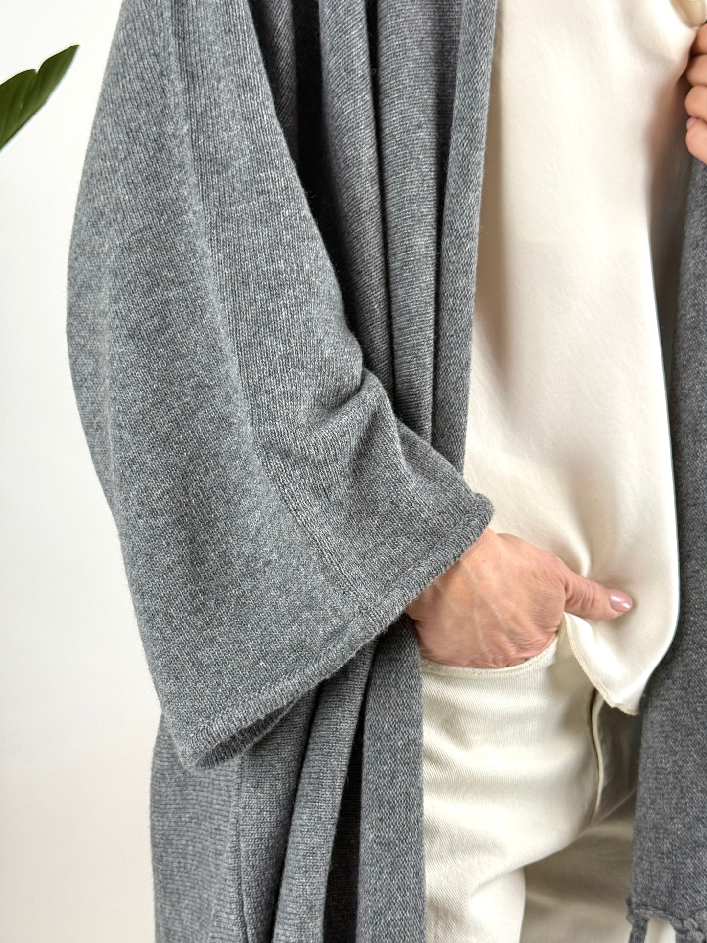 KONTATTO - CARDIGAN FRANGE