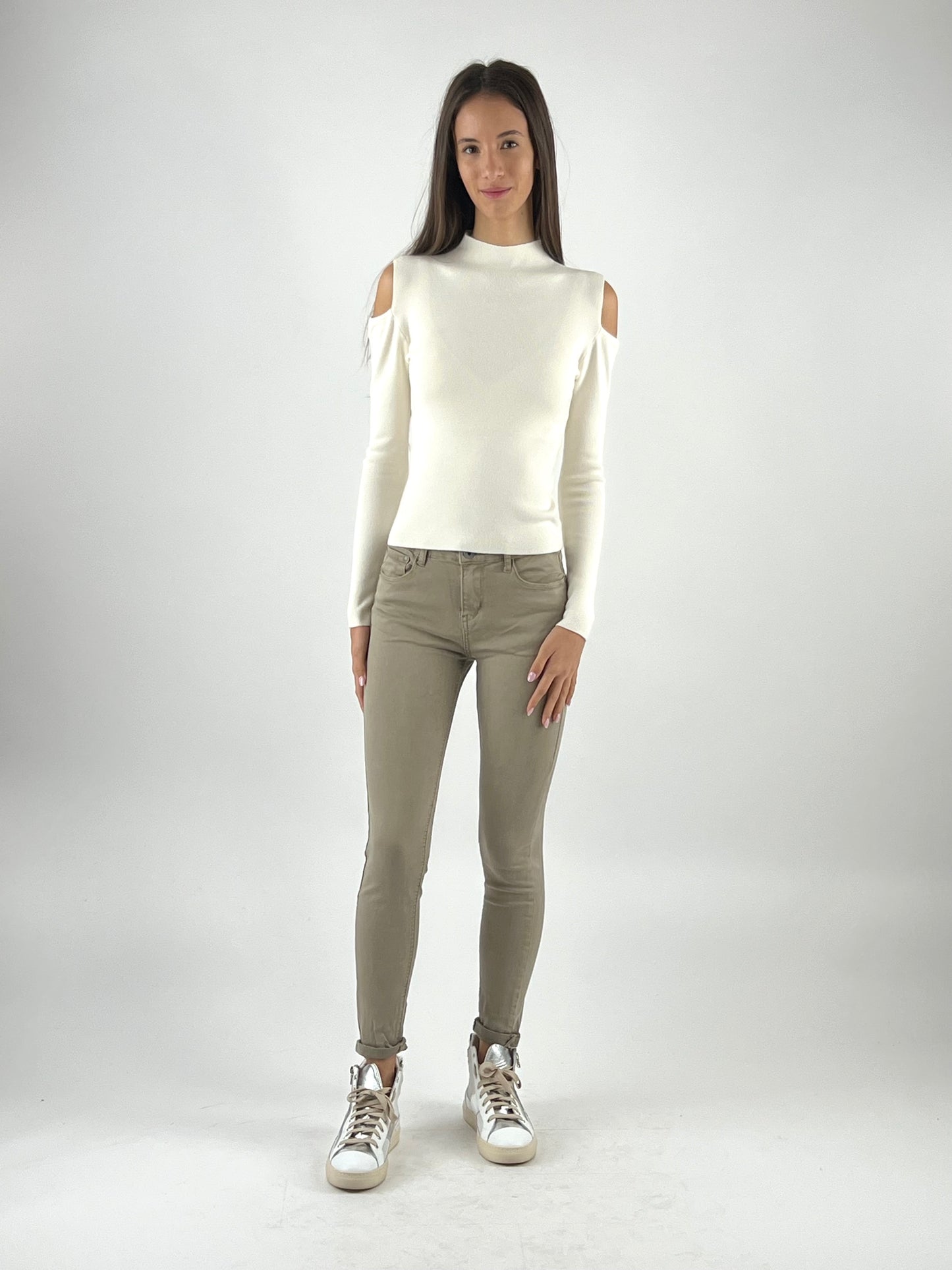 DEVA - JEANS SUPER SKINNY COLORATO