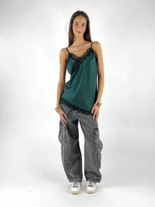 DEVA - TOP ASIMMETRICO PIZZO