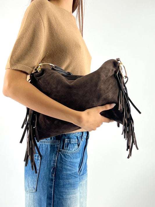 DEVA - BORSA ANELLI FRANGE