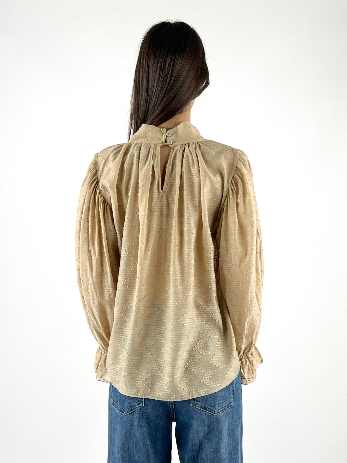 DEVA COUTURE PARIS - CAMICIA COLLO CRATERE