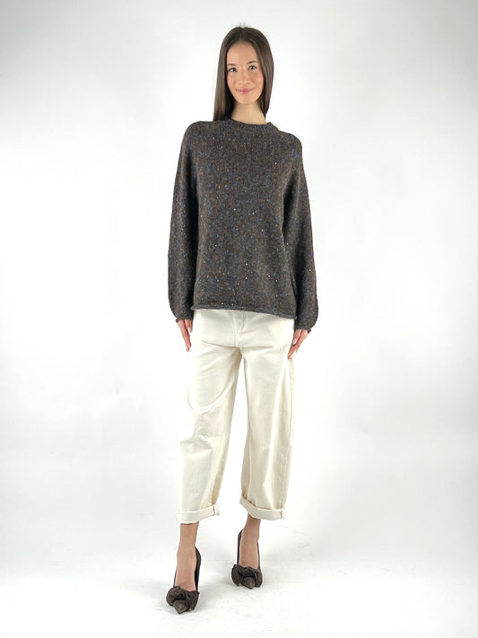 DEVA COUTURE PARIS - MAGLIA MULTIFILI PAILLETTES