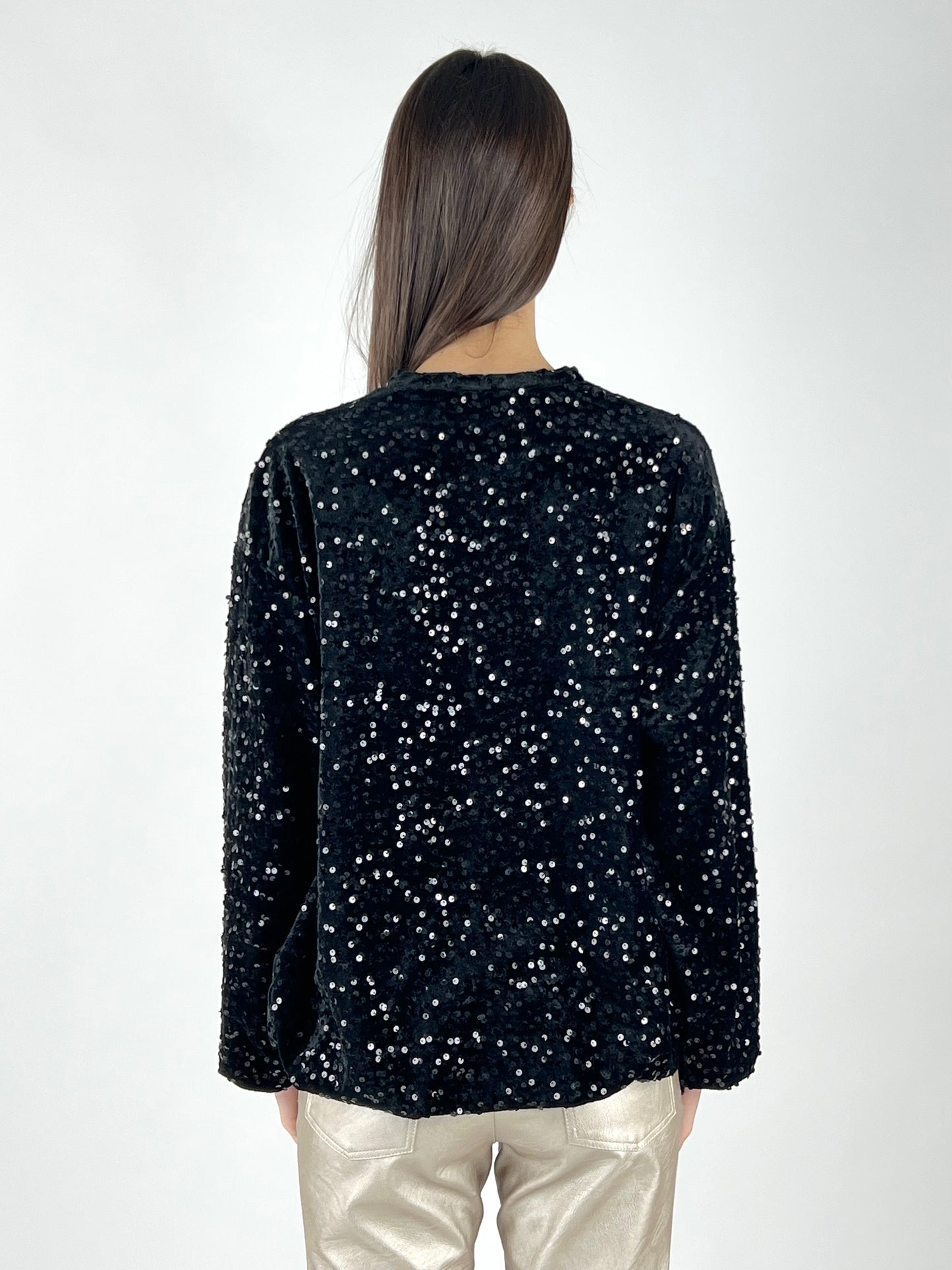 DEVA - MAXI MAGLIA PAILLETTES