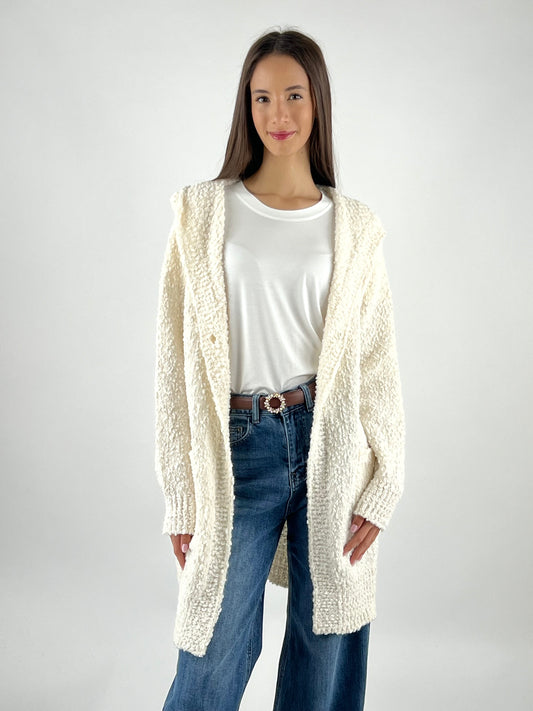 DEVA COUTURE PARIS - MAXI CARDIGAN CINIGLIA