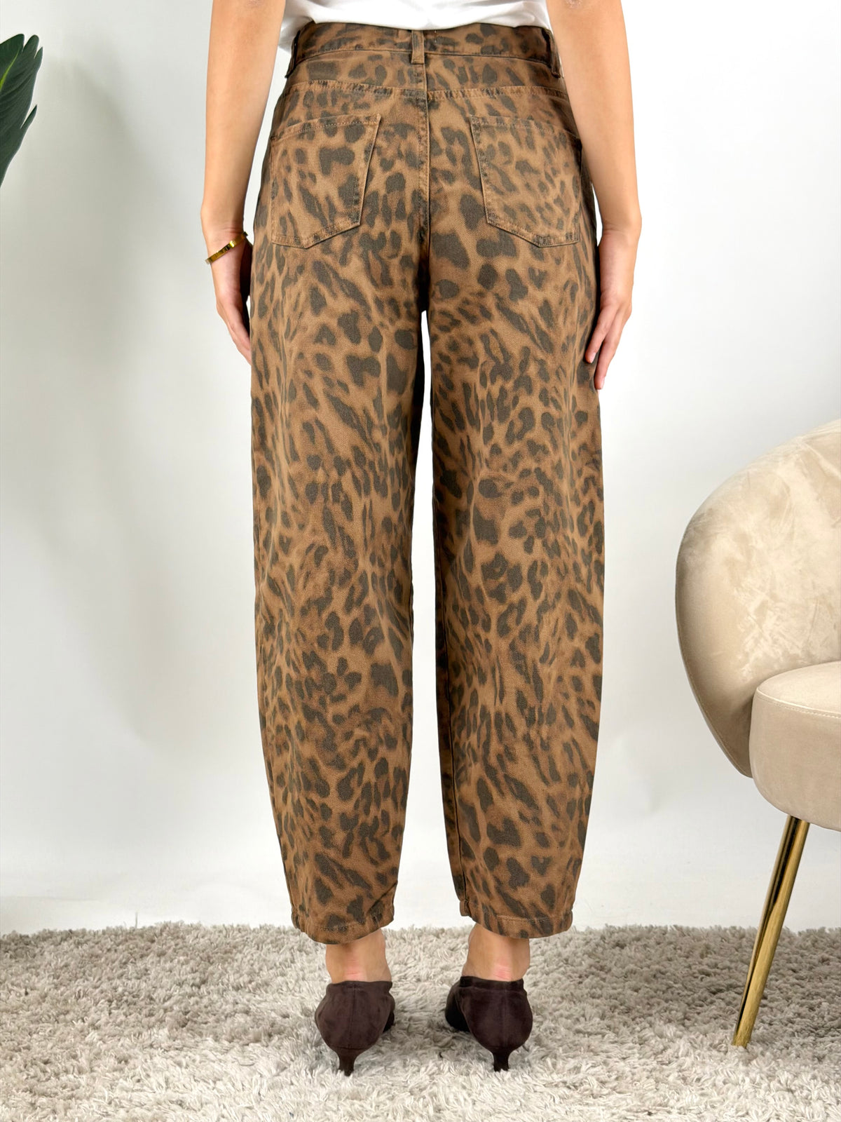 SUSY MIX - PANTALONE OVETTO MACULATO