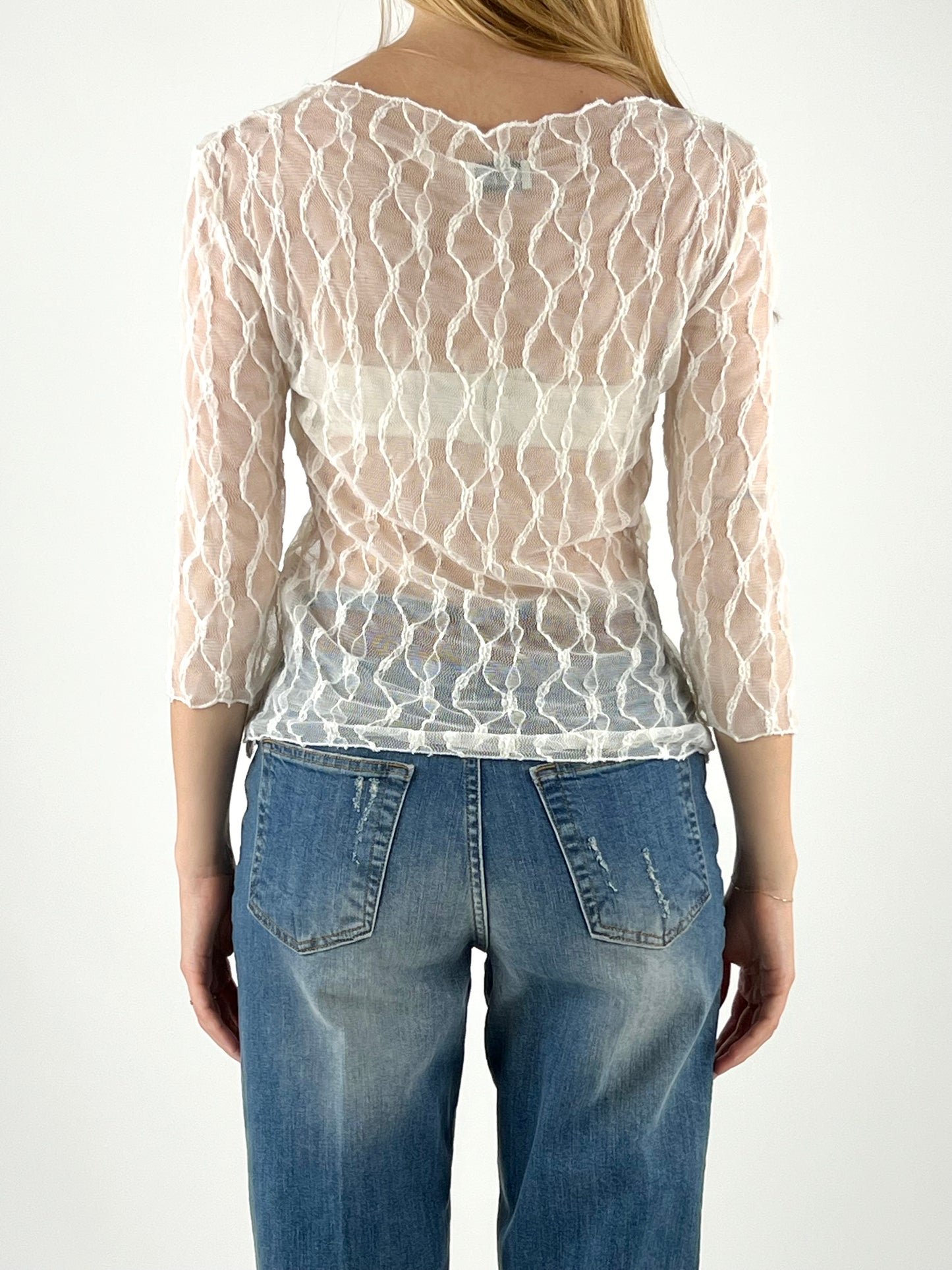 SUSY MIX - MAGLIA BARCA TULLE
