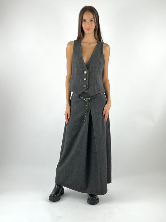 SUSY MIX - GILET GALLES BOTTONI GIOIELLO