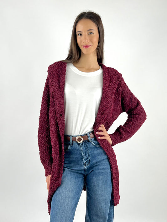 DEVA COUTURE PARIS - MAXI CARDIGAN CINIGLIA