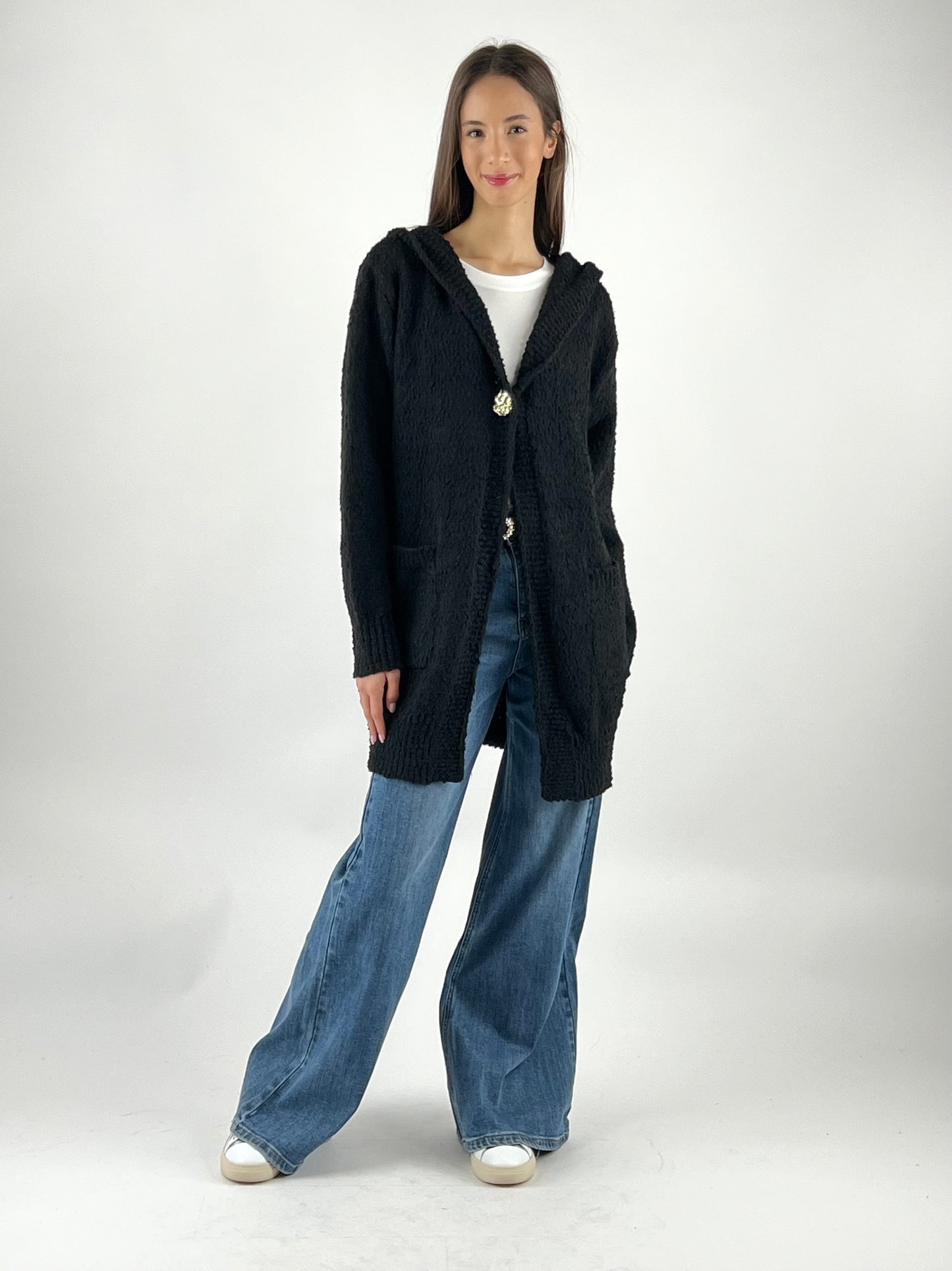 DEVA COUTURE PARIS - MAXI CARDIGAN CINIGLIA