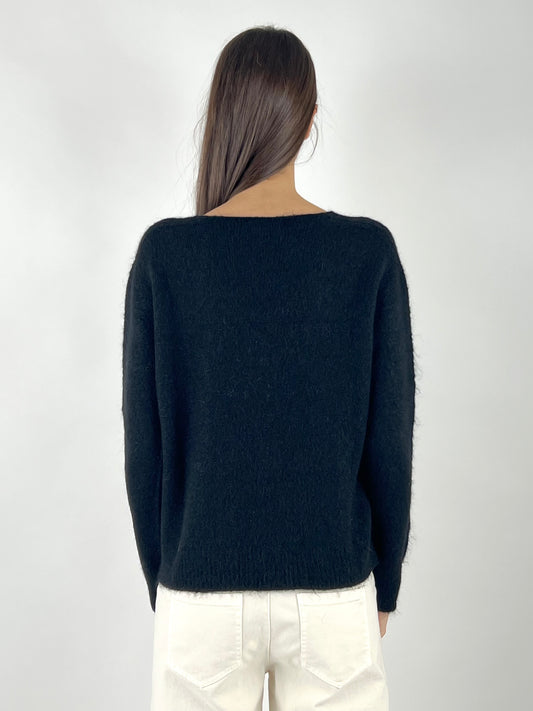 KONTATTO - MAGLIA SOFT YARN SCOLLO V