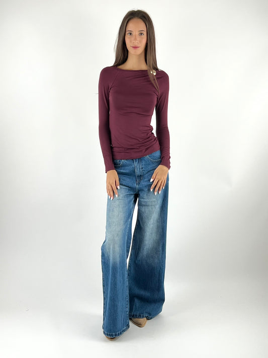 SUSY MIX - MAGLIA CON ACCESSORIO LATERALE