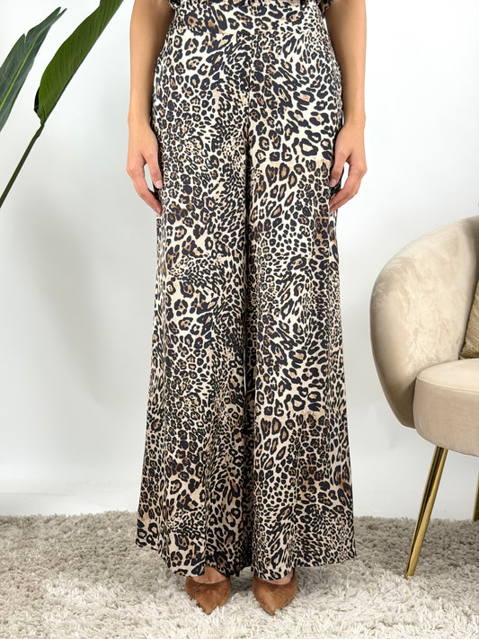 SUSY MIX - PANTALONE VISCOSA MACULATO