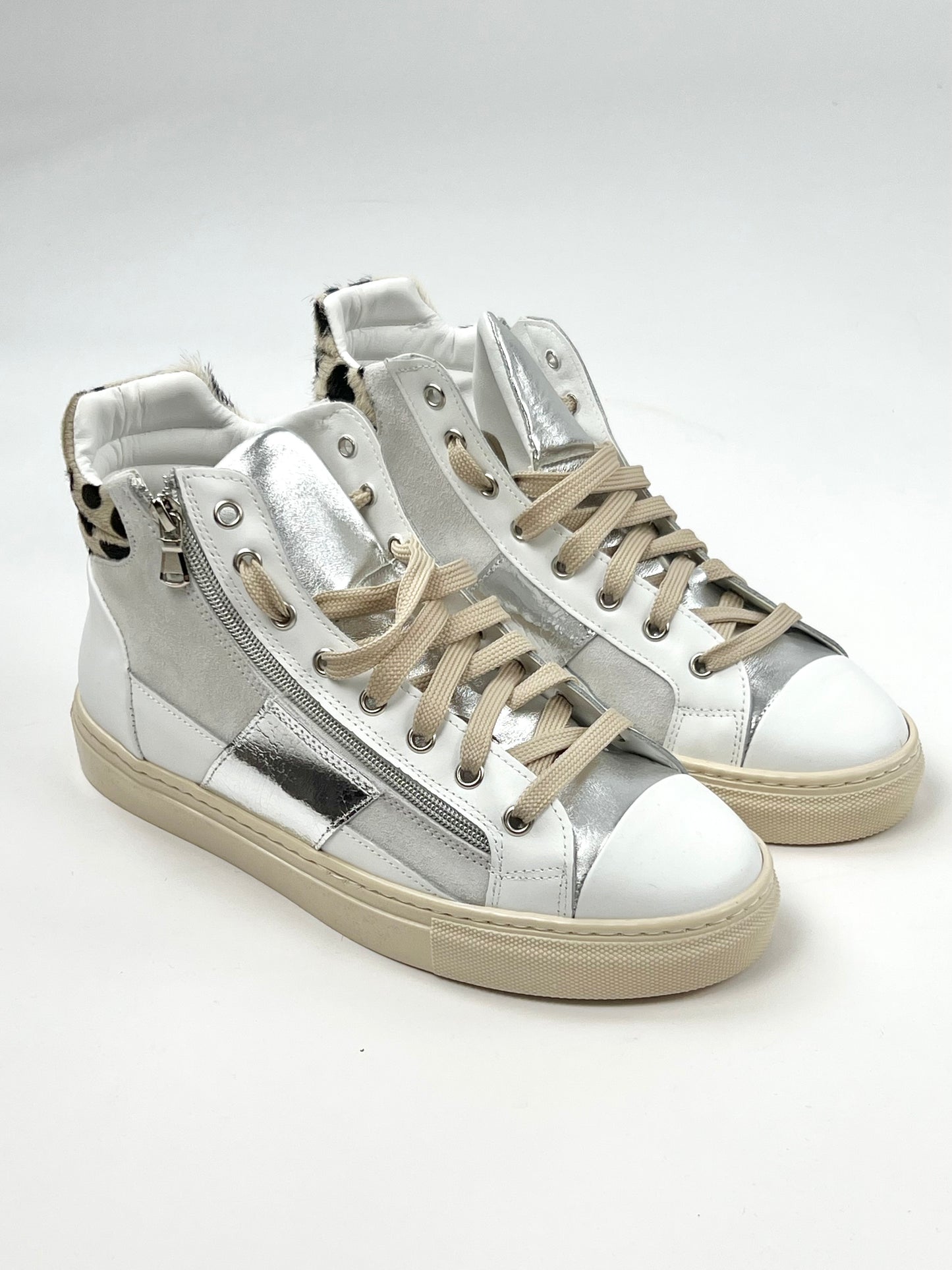 DIVINE FOLLIE - SNEAKER GOLDEN HIGH