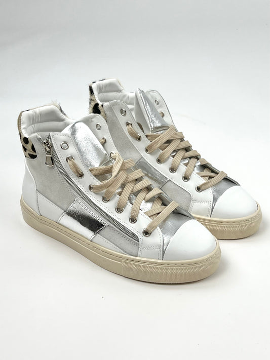 DIVINE FOLLIE - SNEAKER GOLDEN HIGH