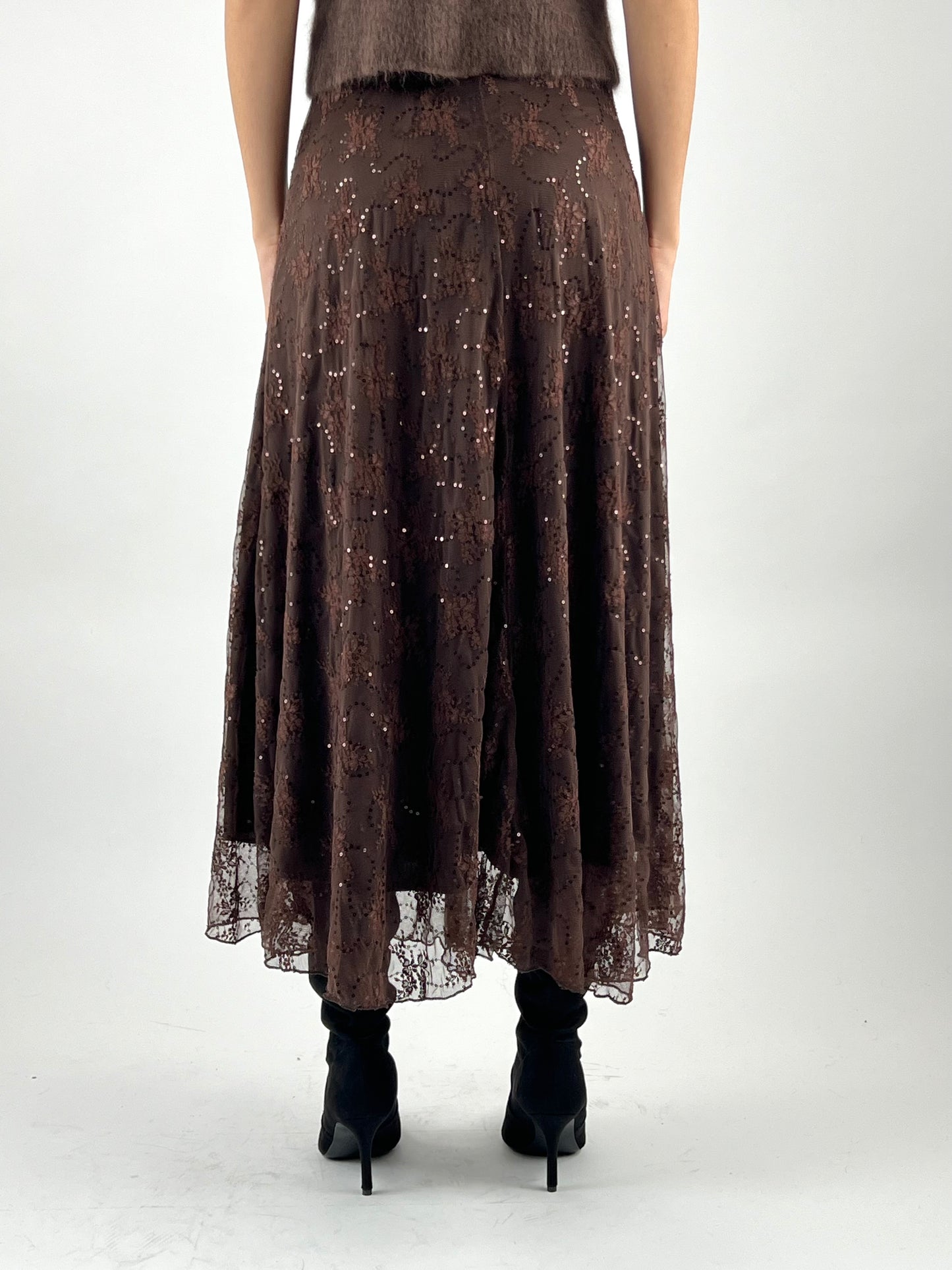 DEVA - GONNA MICRO PAILLETTES TULLE