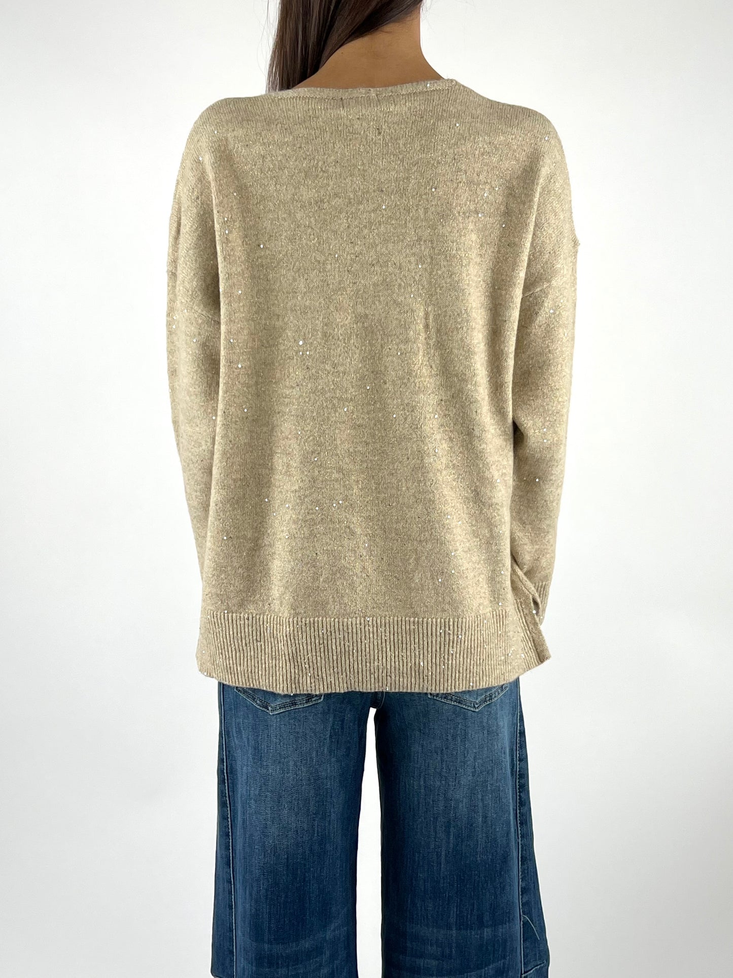 SUSY MIX - MAGLIA LUREX PAILLETTES