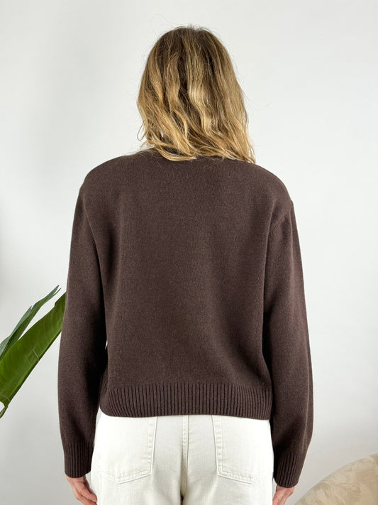 MOTEL - MAGLIA GIROCOLLO SPILLA