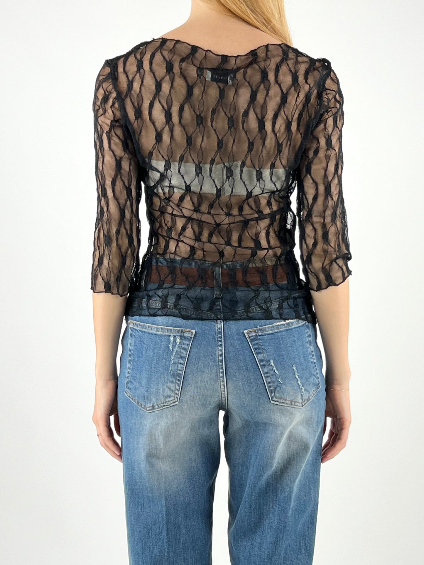 SUSY MIX - MAGLIA BARCA TULLE