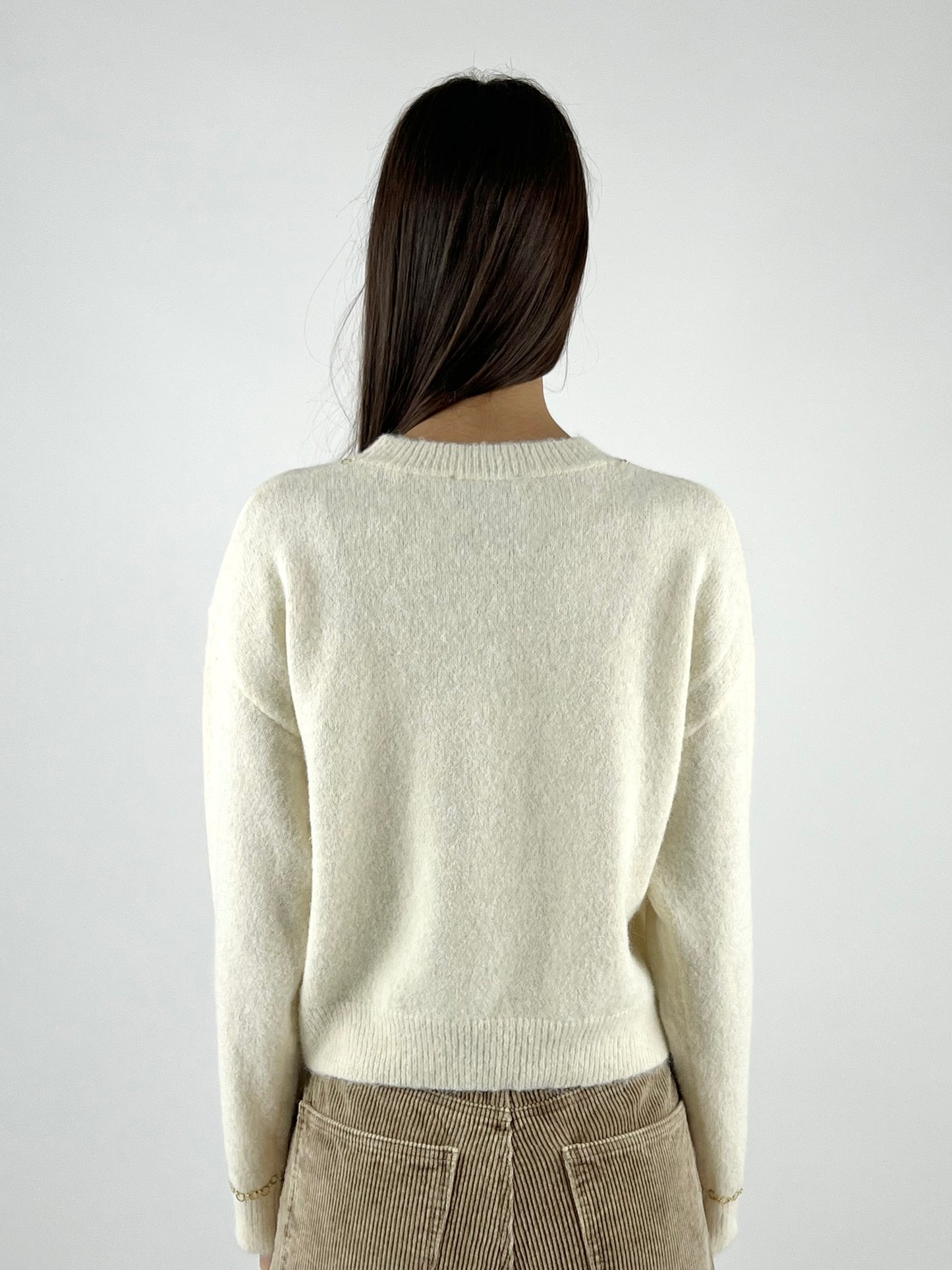 DEVA COUTURE PARIS - MAGLIA GIROCOLLO ADÈLE