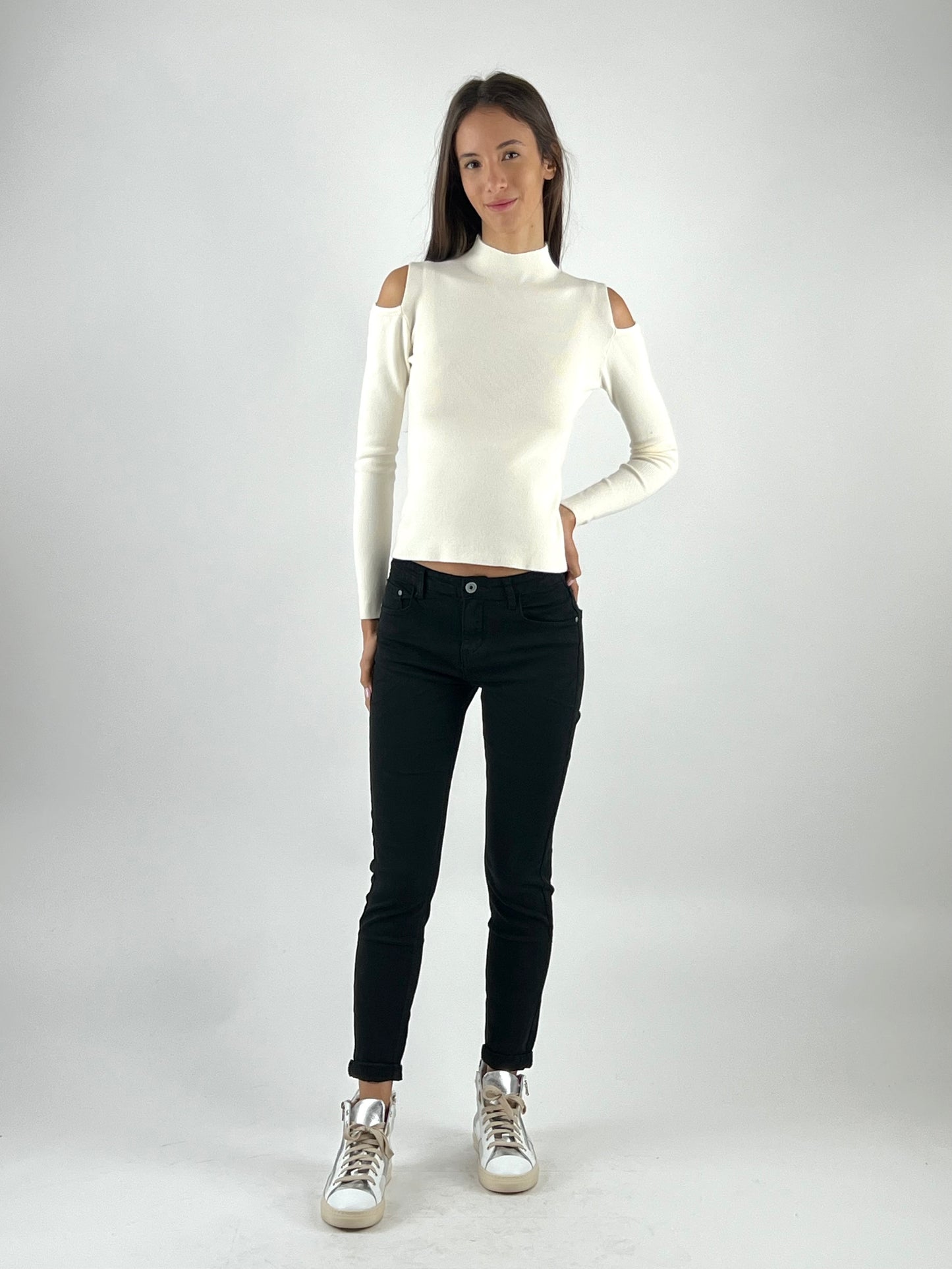 DEVA - JEANS SUPER SKINNY COLORATO
