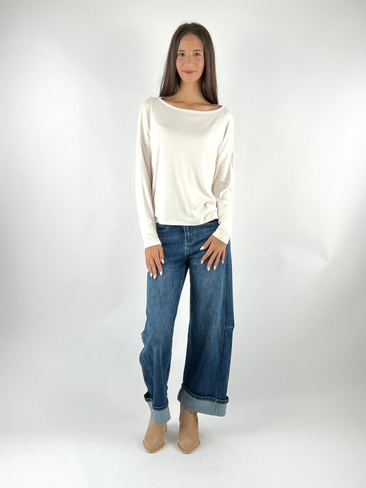 SUSY MIX - MAGLIA KIMONO MANICA LUNGA