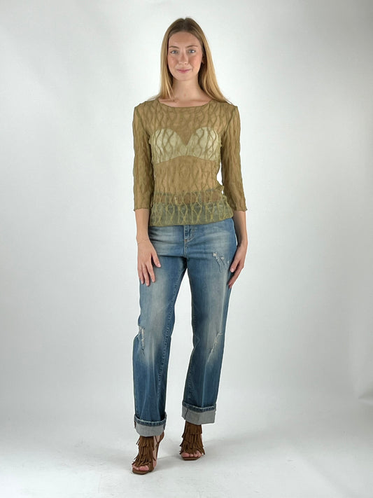 SUSY MIX - MAGLIA BARCA TULLE