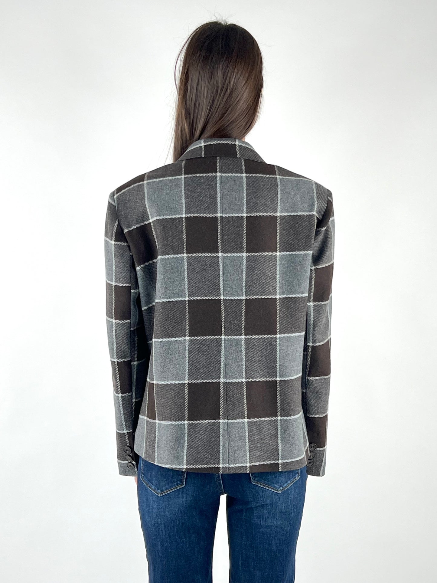 MOTEL - GIACCA CHECK DOPPIOPETTO