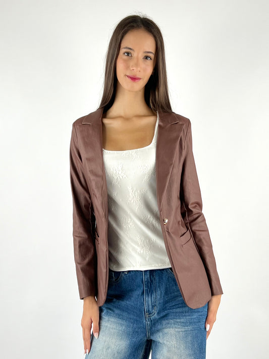 SUSY MIX - GIACCA ECOPELLE SPAZZOLATA