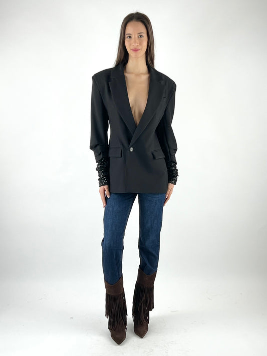 MOTEL - GIACCA MANICHE PAILLETTES