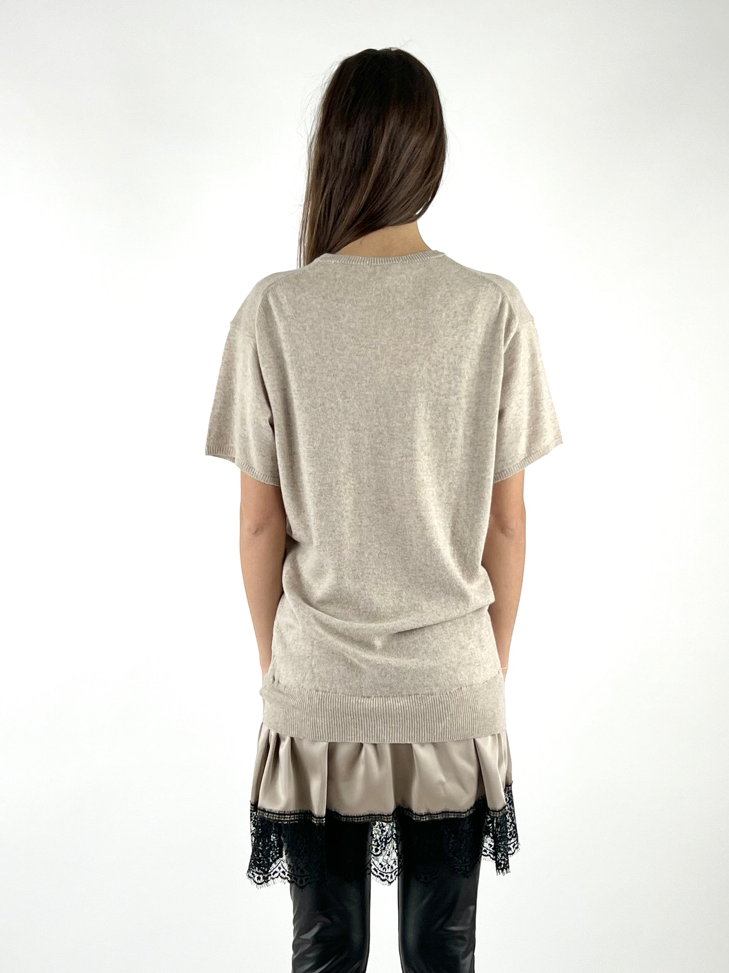 VICOLO - ABITO MAGLIA SATIN