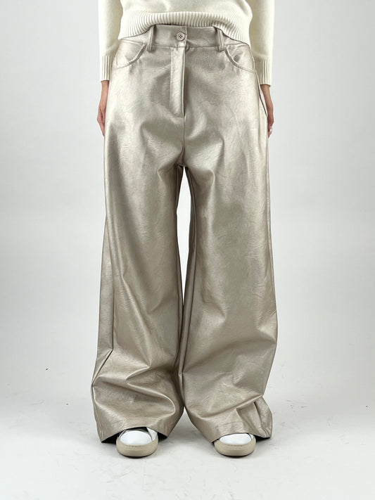 MOTEL - PANTALONE ECOPELLE