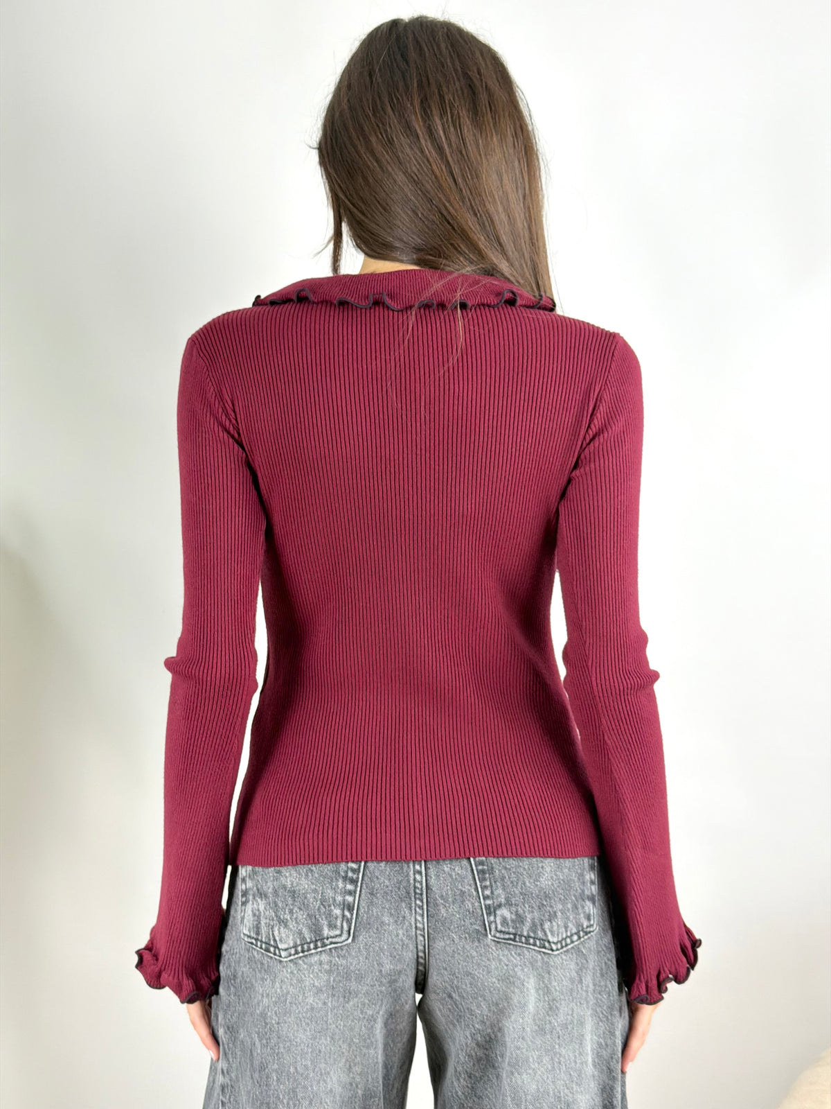 HAVEONE - MAGLIA SCOLLO V ROUCHES