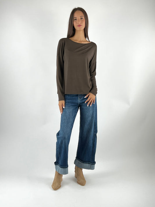 SUSY MIX - MAGLIA KIMONO MANICA LUNGA