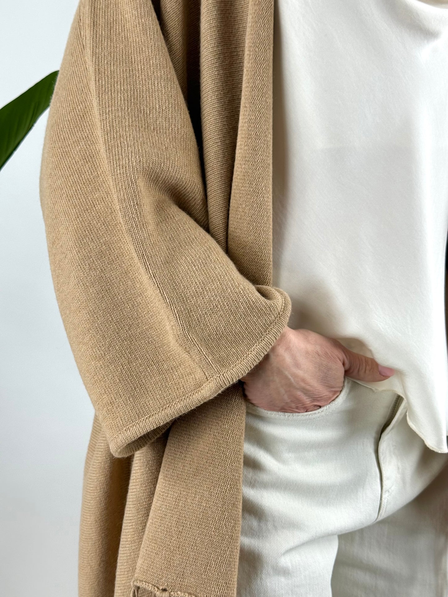 KONTATTO - CARDIGAN FRANGE