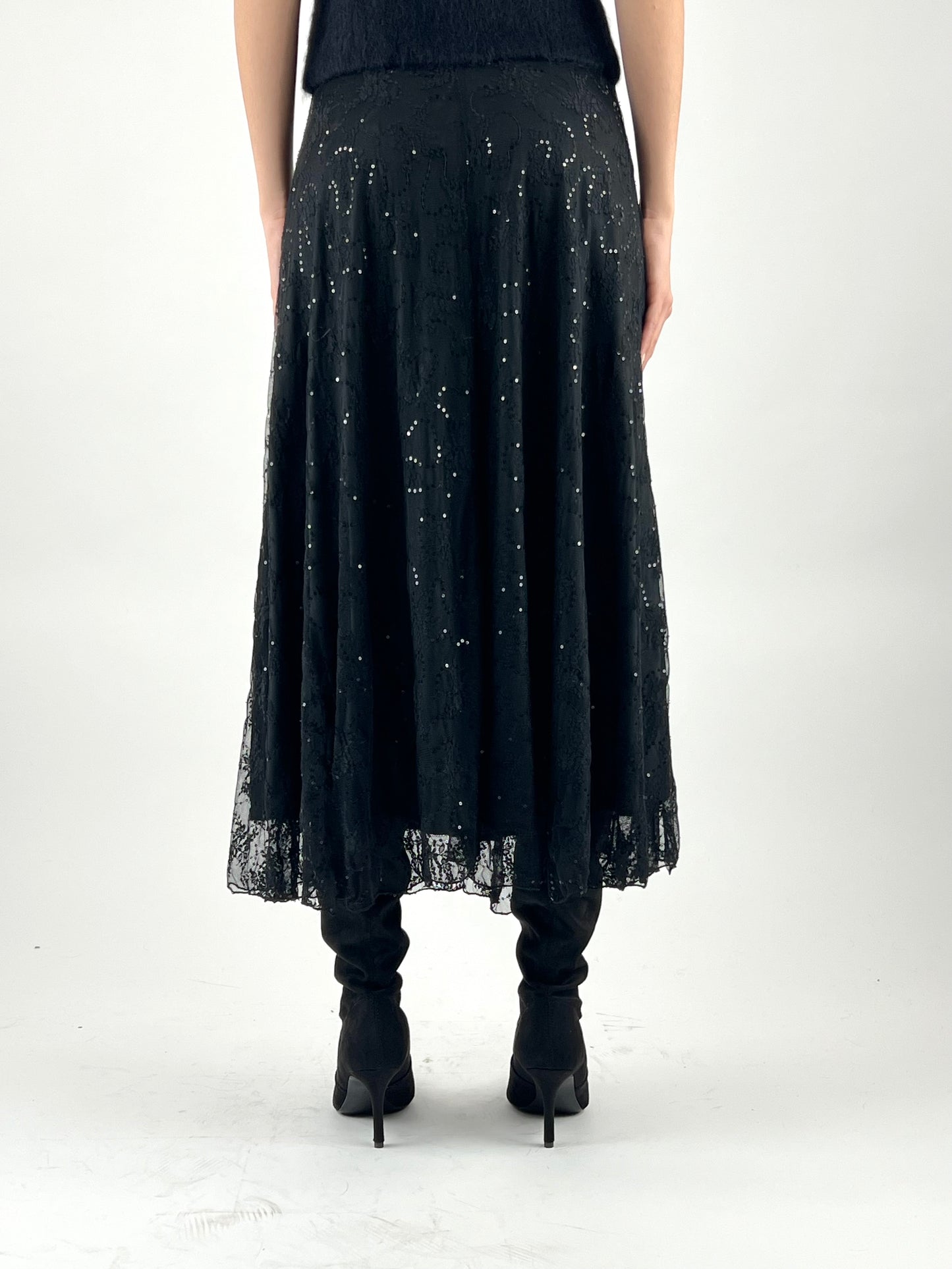 DEVA - GONNA MICRO PAILLETTES TULLE