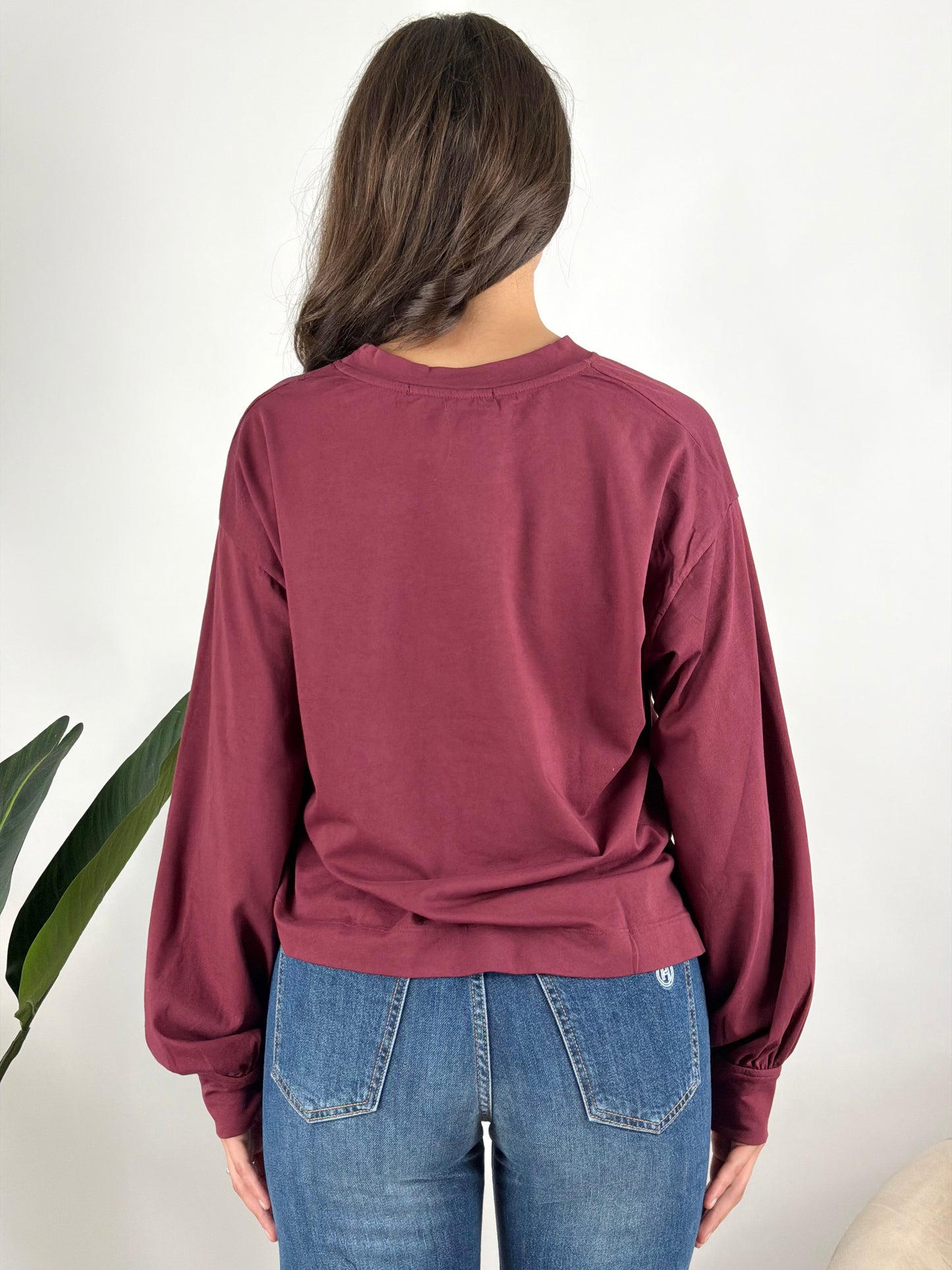 HAVEONE - MAGLIA MANICA PALLONCINO