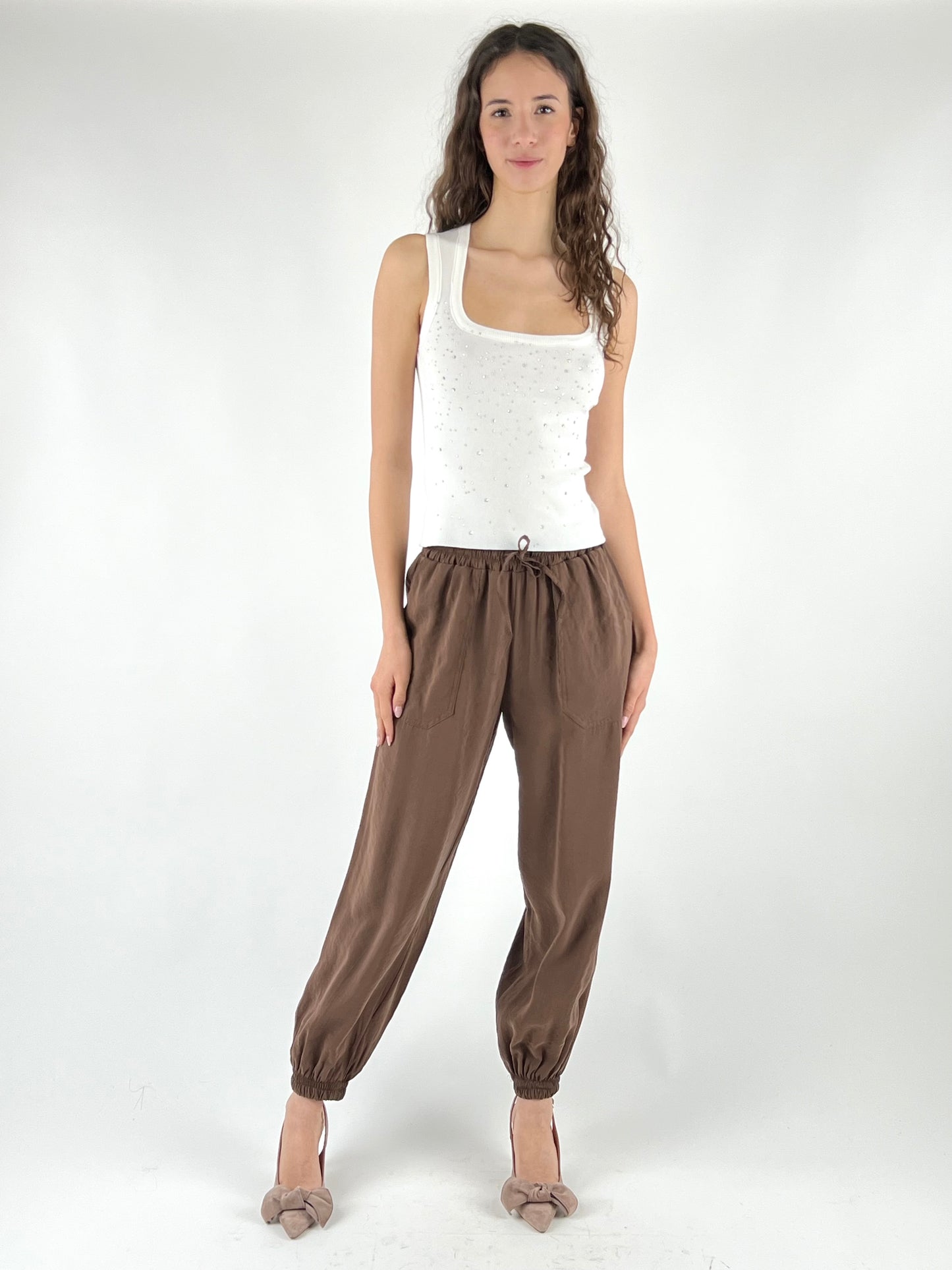 HAVE ONE - PANTALONE ELASTICO CAVIGLIA