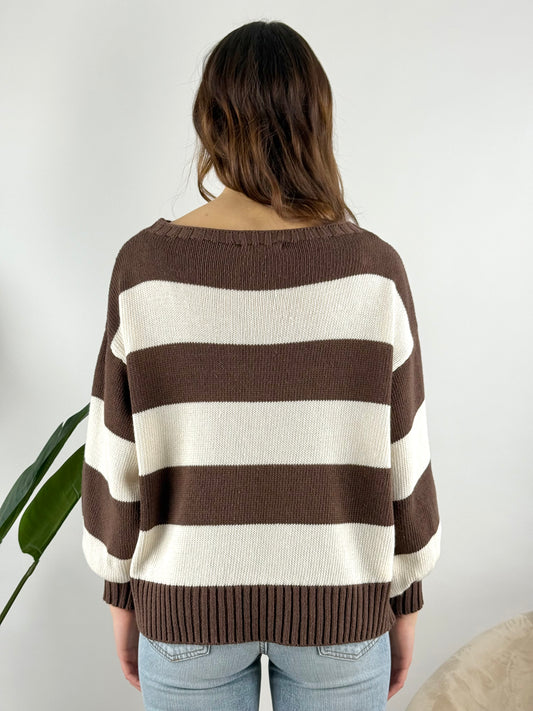 DEVA - MAGLIA BARCA RIGHE