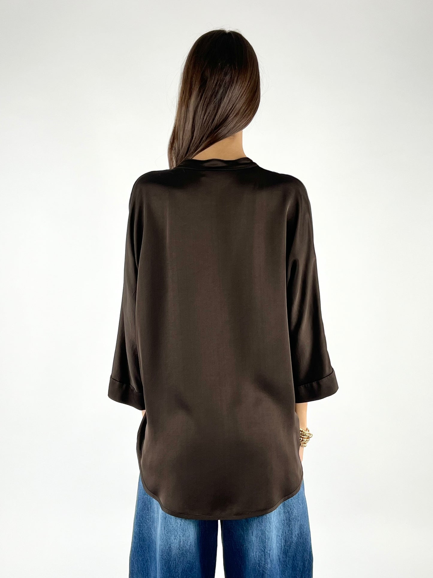 MOTEL - CAMICIA COREANA SATIN
