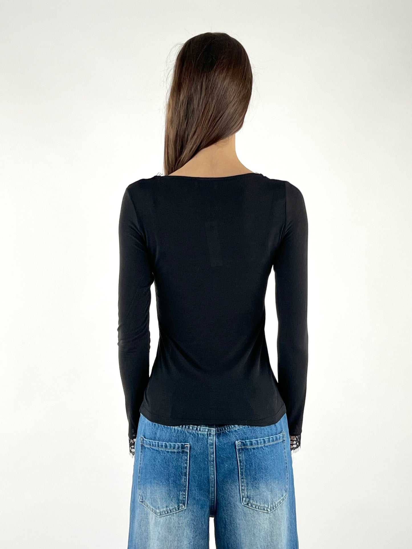 SUSY MIX - MAGLIA SCOLLO V PIZZO