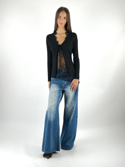 KONTATTO - CARDIGAN LACCI