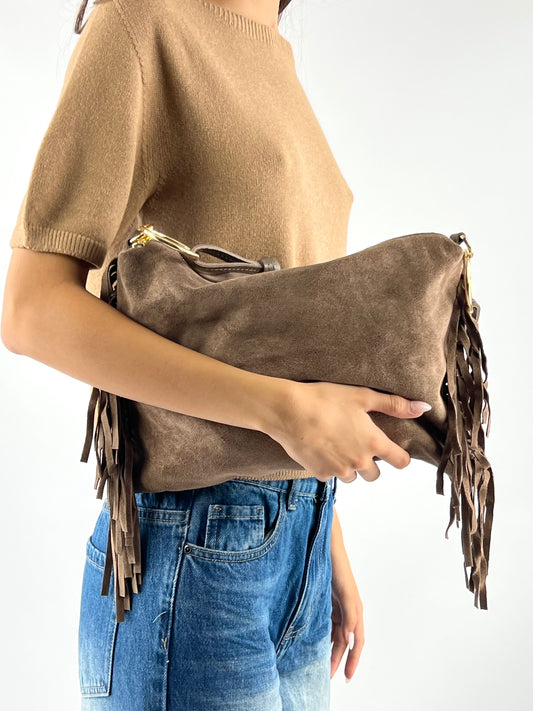 DEVA - BORSA ANELLI FRANGE