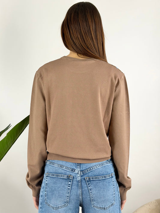 TENSIONE IN - MAGLIA GIROCOLLO ROMB