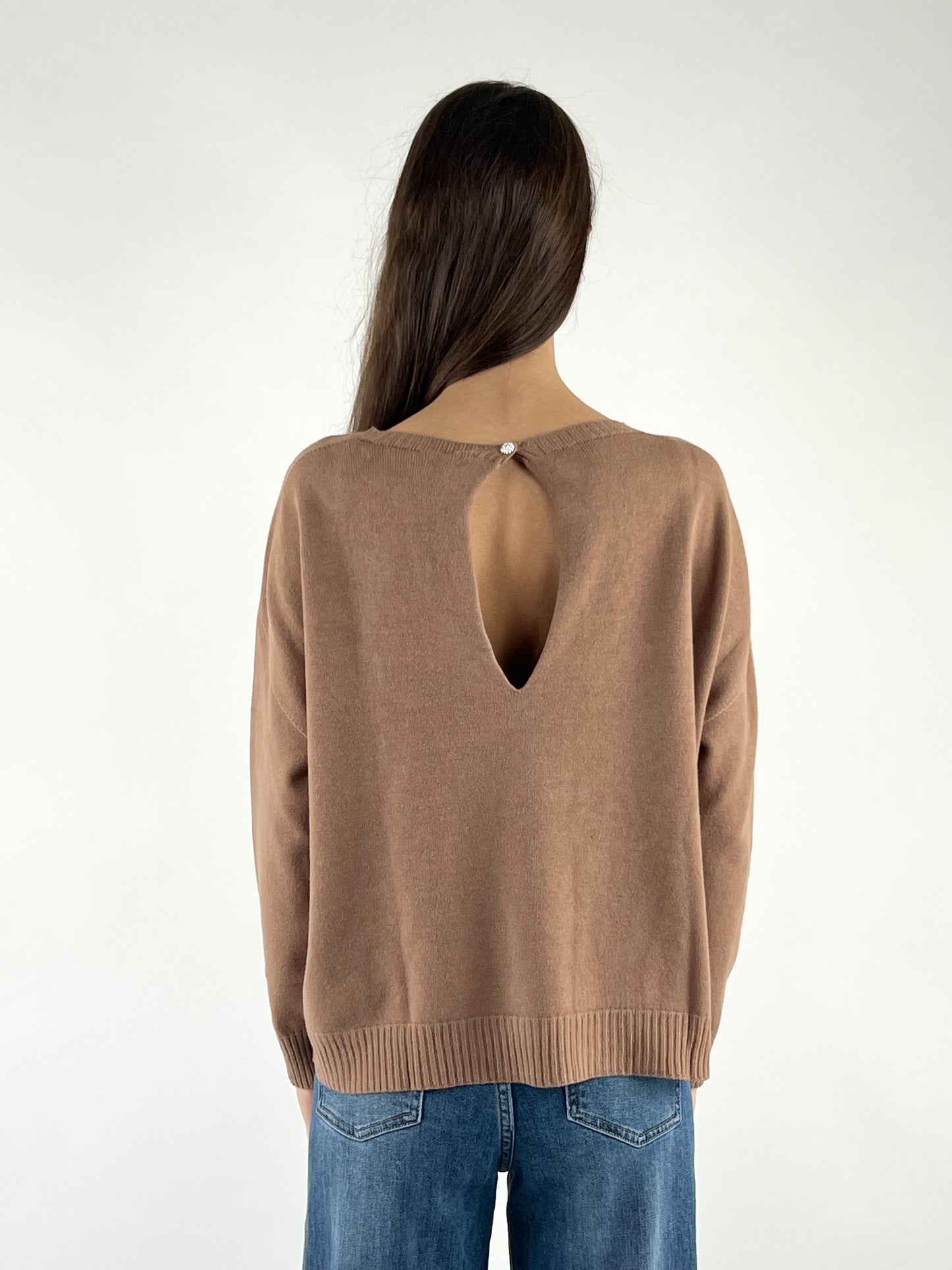 TENSIONE IN - MAGLIA GOCCIA STRASS