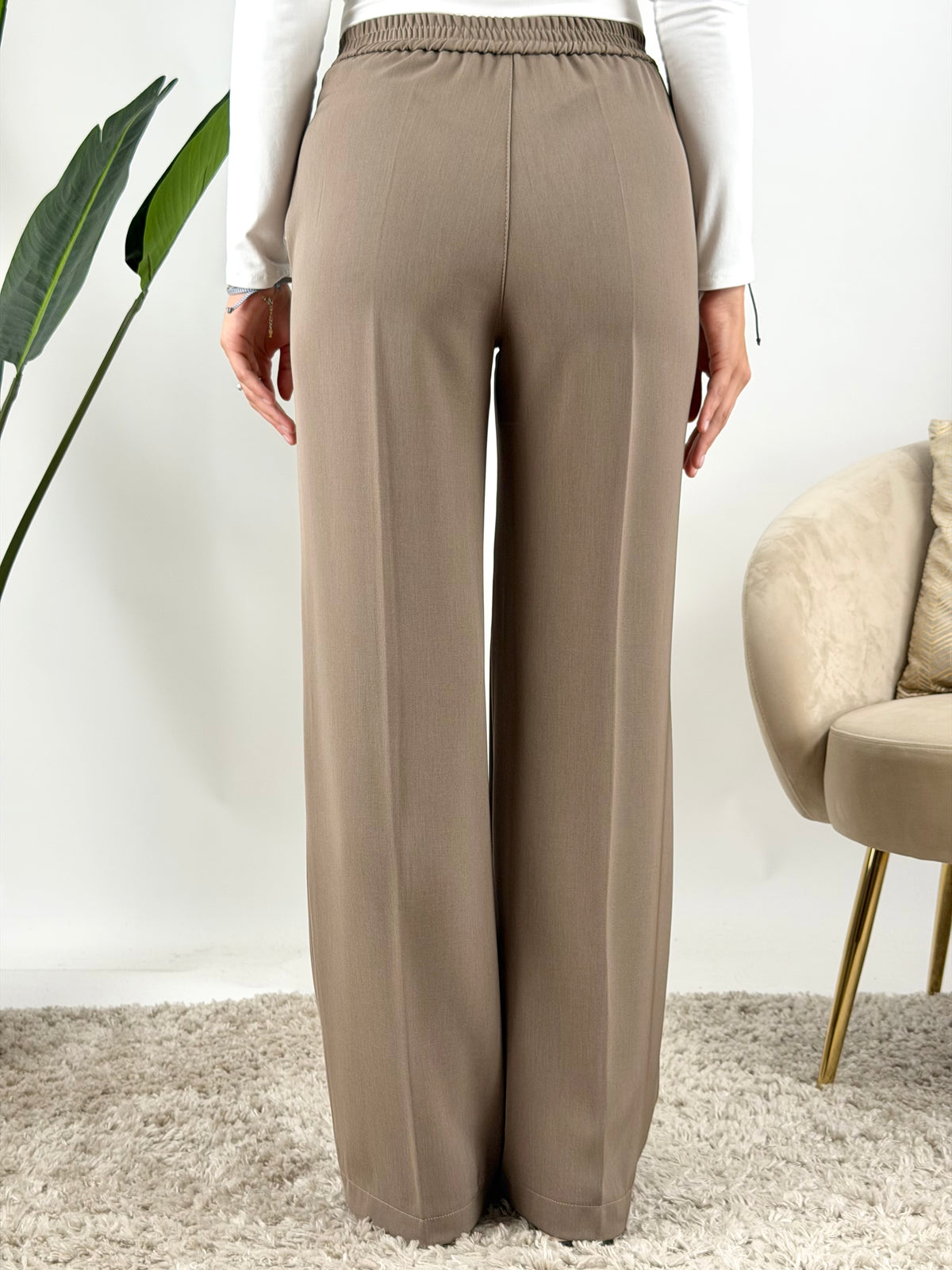 DEVA - PANTALONE CADY BOTTONE