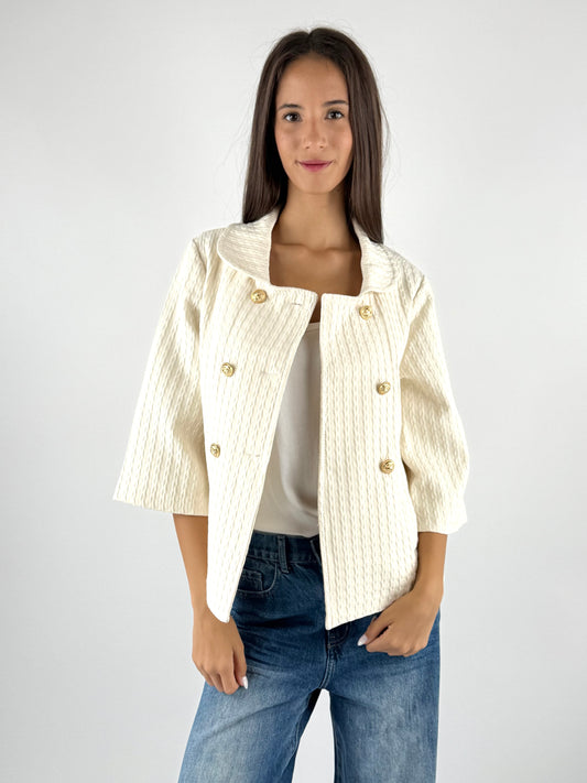 DEVA - GIACCHINA JAQUARD GOFFRATA