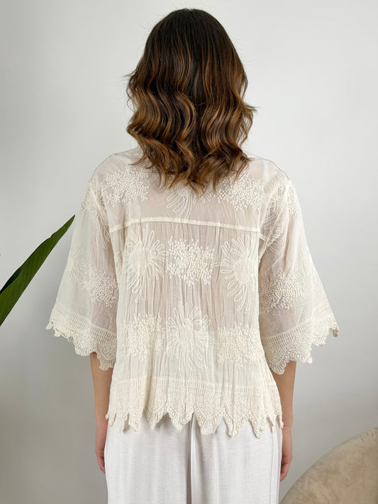 DEVA - CARDIGAN RICAMI